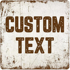 Custom Sign, Custom Street Sign, 11 Font Colors, 13 Font Styles, 4 Hole Options by MySignCenter