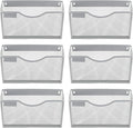 EasyPAG 6 Pack Wall File Organizer by EasyPAG