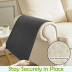 Couch Arm Covers, Waterproof Armrest Cover - Image 5
