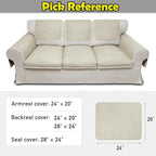 Couch Arm Covers, Waterproof Armrest Cover - Image 6