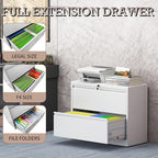 mysteeldepot 2 Drawer Lateral File Cabinet - Image 6