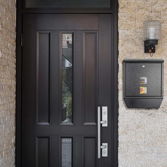 POCHAR Wall Mount Mailbox with Lock - Image 6