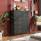 WLIVE Tall Dresser for Bedroom, Fabric Dressers Storage Tower, Dresser & Chest - Image 2