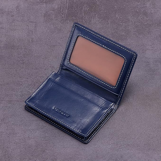 Leather Business Card Case Holder - Image 7