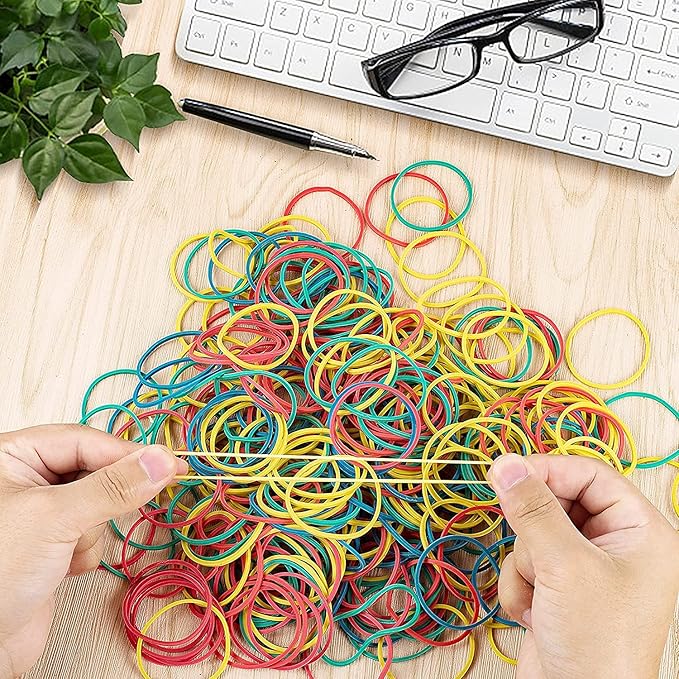 700PCS Multicolor Rubber Bands, Heat Resistant Rubber Band - Image 5