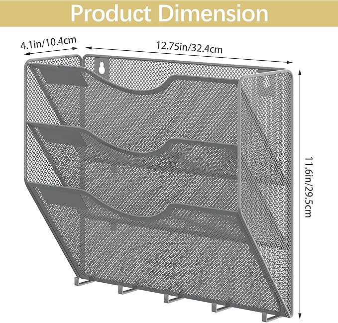 EasyPAG Hanging Wall File Organizer - Image 4