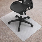 Kuyal Desk Chair Mat for Carpet, Office and Home, Easy Glide, Protects Floors by Kuyal