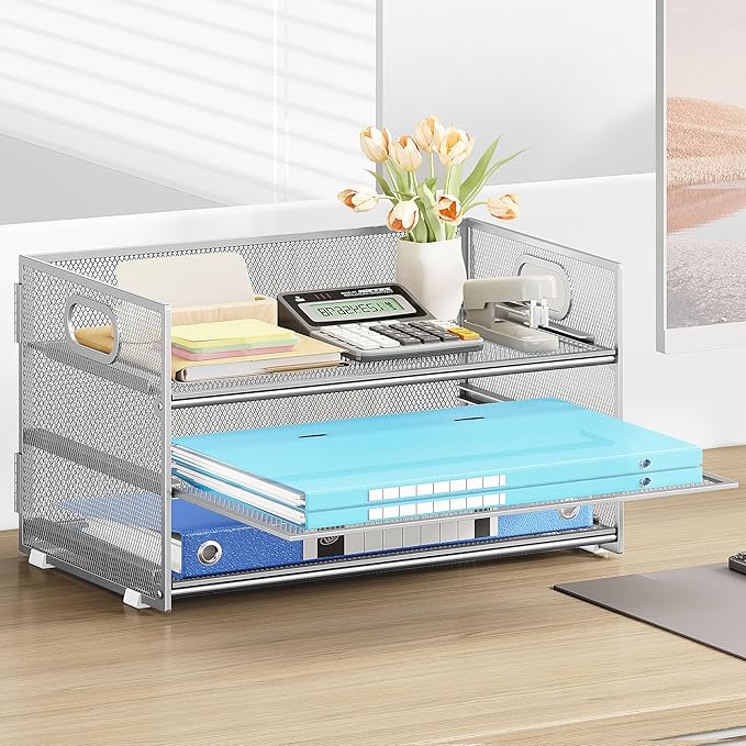 Subekyu 3 Tier Paper Desk Organizer - Image 6