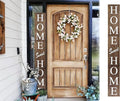 Home Sweet Home Sign for Front Door, Wood Rustic Front Porch Décor, Farmhouse by DQ+DQ+HOME+DECOR