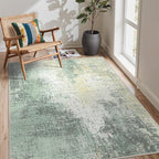 GENIMO Washable Area Rugs for Living Room, 8x10 Modern Non Slip Rugs, Low Pile - Image 2