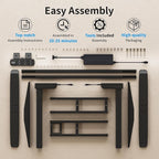 Dual Motor Electric Standing Desk Frame - Image 8