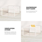 SEE SRPING XX-Large Shoe Storage Box Fit Size 14, Shoe Rack Sneaker Containers - Image 4