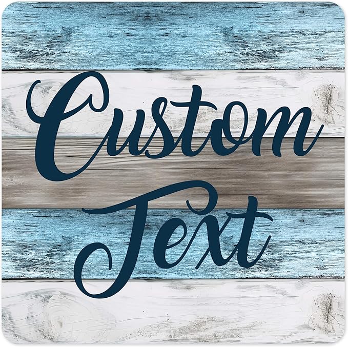 Custom Sign, Custom Street Sign, 11 Font Colors, 13 Font Styles, 4 Hole Options by MySignCenter