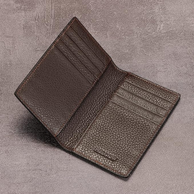 Slim Leather Credit Card Holder - Image 5