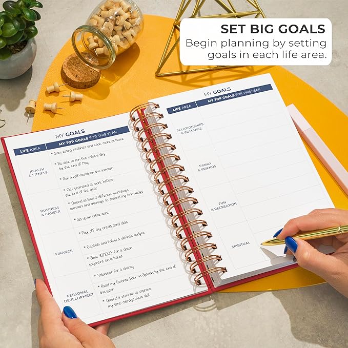 Clever Fox Planner 2nd Edition Spiral – Colorful Weekly & Monthly Goal Planner - Image 5