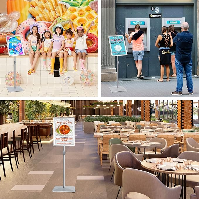 VAIIGO 11"x17" Pedestal Poster Stand - Image 9