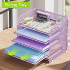 Cawukege 5 Tier Paper Organizer - Image 3