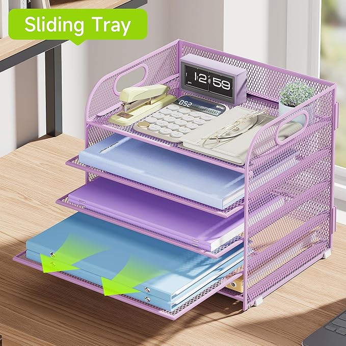 Cawukege 5 Tier Paper Organizer - Image 3