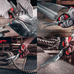 LIVINGO 10" Multipurpose Heavy Duty Scissors, Premium Titanium Coating Forged - Image 2