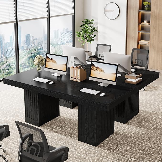 Tribesigns 63-Inch Executive Desk, Modern Office Computer Desk by Tribesigns