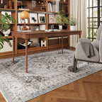 Rugcomf Vintage Medallion 4'x6' Rug - Image 4