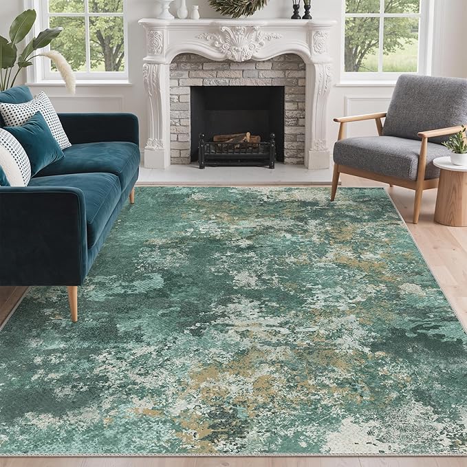 GENIMO Washable Rugs 8x10 Area Rugs by GENIMO