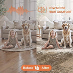 GENIMO Washable Area Rugs for Living Room, 8x10 Vintage Non Slip Rugs, Low Pile - Image 8