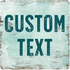 Custom Sign, Custom Street Sign, 11 Font Colors, 13 Font Styles, 4 Hole Options by MySignCenter
