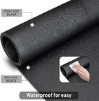 KINGFOM Desk Pad Office Desktop Protecter, PU Leather Desk Mat Blotters - Image 6