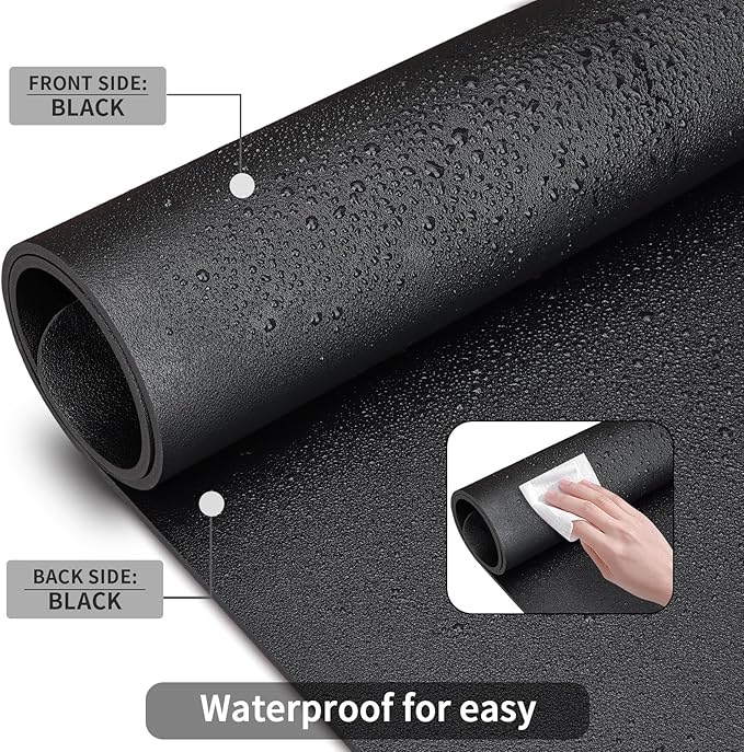 KINGFOM Desk Pad Office Desktop Protecter, PU Leather Desk Mat Blotters - Image 6