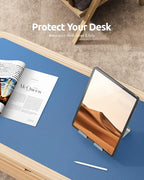 YSAGi Leather Desk Protector, Office Mat, Large Mouse Mat, Non-Slip PU Leather - Image 7