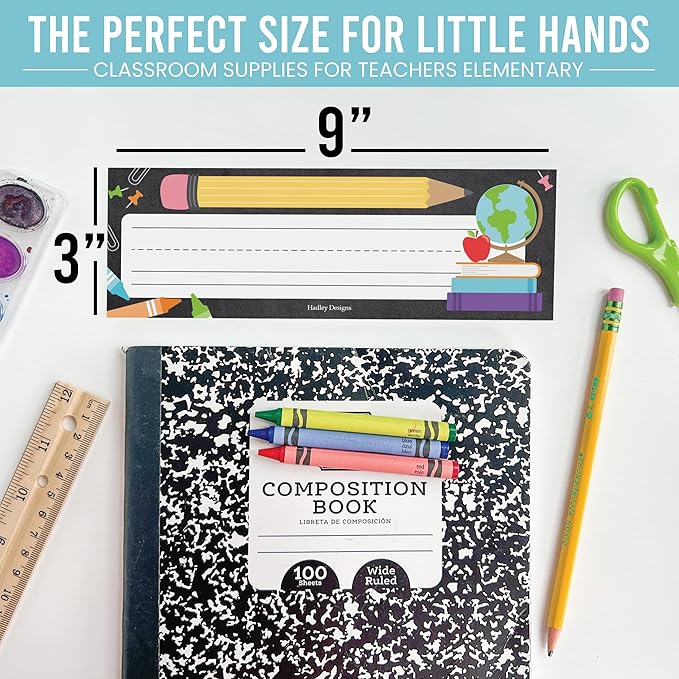 Desk Name Tags for Classroom -25 Student Name Plates for Classroom Kindergarten - Image 5