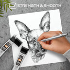 Nicpro 600pcs Mechanical Pencil Refills 0.7 mm, Break Resistant Mechanical - Image 5