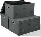 Graciadeco 75 Quarts Extra Large Decorative Storage Bins by GraciadecoStorage