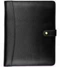 LEATHER VILLAGE Portfolio Professional Organizer– Carbon Fiber Genuine Leather