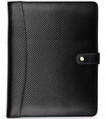 LEATHER VILLAGE Portfolio Professional Organizer– Carbon Fiber Genuine Leather by LeatherVillage