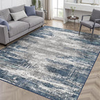 GENIMO 4x6 Area Rugs for Living Room, Non Slip Machine Washable Modern Indoor - Image 2