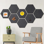 12'' Large Hexagon Cork-Bulletin Boards - Image 5