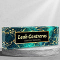 Personalized Name Plate for Desk Custom Acrylic Desk Name Plate Custom Employee by AZUFEMOS