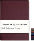 CAGIE Lined Journal Notebook for Men & Women, 176 Pages A5 Medium Size by CAGIE