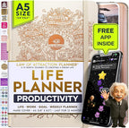 Life Planner - Undated Weekly & Monthly Planner, 12-Month Journey to Increase by FreedomMastery