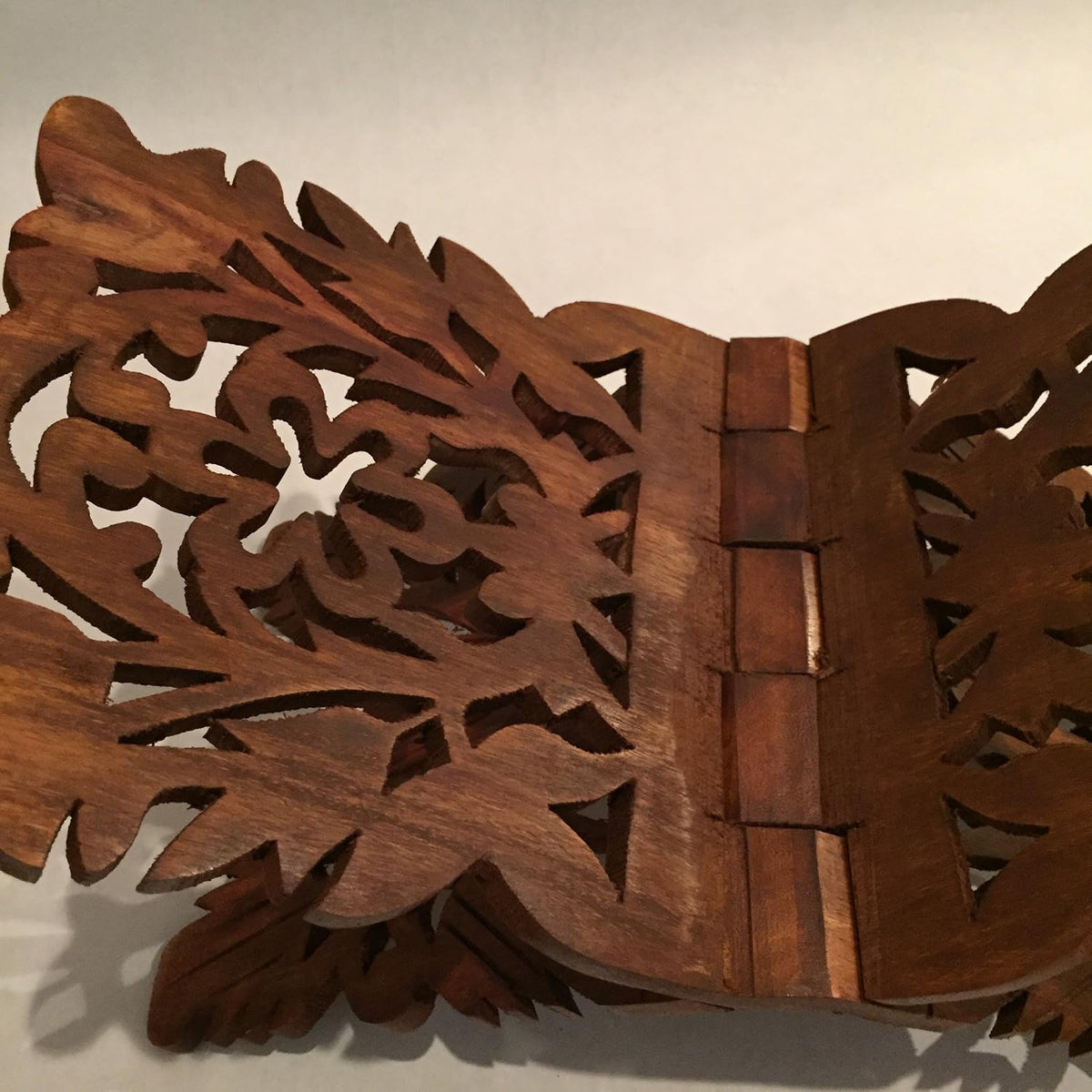 Prayer Book Holder Stand Unique Holidays Gift Rihal Rehal Rail Wooden Carved ...
