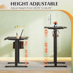 DEVAISE Whole Piece Standing Desk, 40 x 24 Inch Electric Standing Desk - Image 5