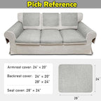 Couch Arm Covers, Waterproof Armrest Cover - Image 6