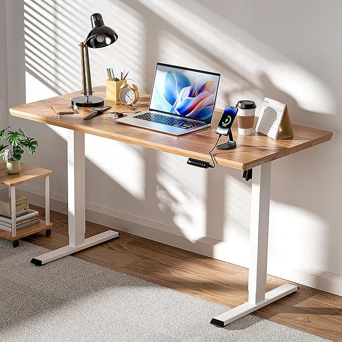 BIZUM Electric Standing Desk Frame, Height Adjustable Sit Stand Desk Base - Image 2