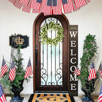 Tall Outdoor Welcome Sign, 6ft Brown Rustic Modern Farmhouse Welcome Sign - Image 7