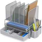 Simple Houseware Mesh Desk Organizer - Image 5
