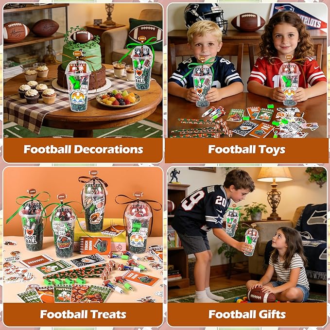 LiYiQ 247 Pcs Football Party Supplies Return Gifts - Image 5