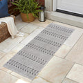 gertmenian indoor/outdoor flatweave rug - 2x6 runner, stain, main product view