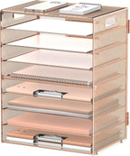 DALTACK 9-Tier Paper Letter Tray Desk Organizer